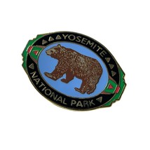 Pinback Hat Tie Shirt Lapel Yosemite National Park Bear - £5.50 GBP