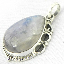 925 Sterling Silver Labradorite Handmade Necklace 18&quot; Chain Festive Gift PS-1864 - £27.47 GBP