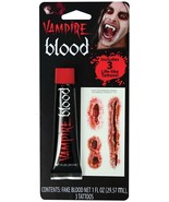 Halloween Vampire Blood &amp;  Scar Makeup Kit  - Costume Theater Face Paint... - £1.97 GBP