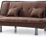 Glory Furniture Futon Sofa Bed, Chocolate - $697.99