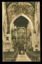 Vintage FRITHS Souvenir Postcard Salisbury St Thomas Church Wiltshire England - £9.38 GBP