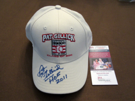 PAT GILLICK HOF 2011 3 X WSC GM SIGNED AUTO NEW ERA HOF INDUCTION CAP JS... - $197.99