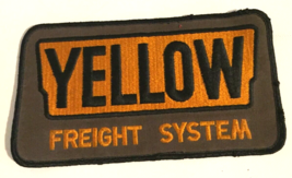 Yellow Freight System truck driver jacket size patch  3 .5 X 6.5 inches - £6.97 GBP