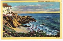 California Postcard Laguna Beach Arch Beach - £1.68 GBP