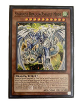 YUGIOH Stardust Dragon / Assault Mode Deck with SLEEVES Complete 41 - Cards - £27.59 GBP