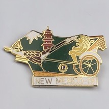 Lions Club Roadrunner Rickshaw New Mexico 1978 Vintage Pin - £7.95 GBP