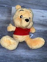 Disney Parks Winnie the Pooh Bear Plush 12&quot; Stuffed Animal Doll Toy Big ... - £7.69 GBP