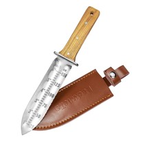 Hori Hori Garden Knife With Sheath Gardening Soil Knife Japanese Digging/Weeding - £32.42 GBP