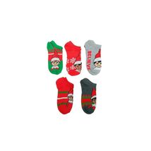 Little Kids Socks Elf on The Shelf 5 Pairs Socks Shoe SIze 7-10 Socks Si... - $69.62 MXN
