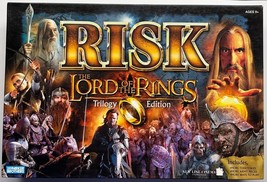 Risk - The Lord of the Rings Trilogy Edition -100% Complete Parker Brothers 2003 - £16.83 GBP