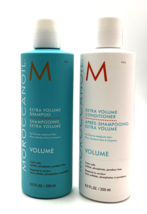 Moroccanoil Extra Volume Shampoo &amp; Conditioner 8.5 oz Duo - £37.45 GBP