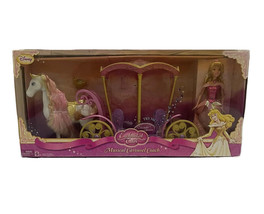 Disney Enchanted Tales Musical Carousel Coach Sleeping Beauty Mattel NIB RARE - £117.94 GBP