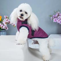 Waterproof Winter Jacket with Built-in Harness for Dogs - £16.49 GBP