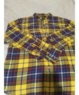 Polo Country Ralph Lauren Mens XL Plaid Button Up Snaps Long Sleeve - $35.50 CAD