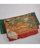 Vintage Carol Tone Bells BOX ONLY made in USA Leonard M. Wells #110 Chri... - $918.76 MXN