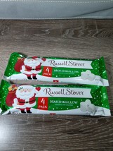 (2) FRESH Russell Stover Marshmallows Covered In Milk Chocolate Holiday-... - £13.38 GBP