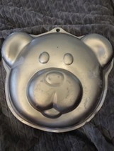 Bear Face Animal Wilton 2004 Cake Pan 2105-4945 - £13.23 GBP
