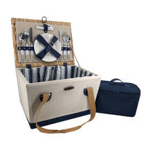 2 Person Nautical Fitted Picnic Basket - £51.95 GBP
