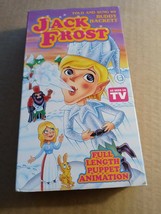 Jack Frost VHS Classic Christmas Family Tale Cartoon Movie Vintage Buddy Hacket - £23.64 GBP