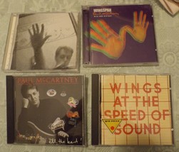 Paul McCartney 4 CDs –Driving Rain/Wingspan/All the Best/Wings/@ Speed o... - £39.28 GBP