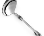 Oneida REMBRANDT Stainless Heirloom Cube Glossy Silverware Gravy Ladle - £9.44 GBP