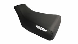 Fits Honda Foreman 500 Seat Cover 2012 To 2013 With Logo Standard Black ... - £25.09 GBP