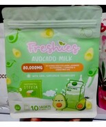 Freshies Avocado Milk by Juju Glow 10 sachets x 21g us Fast ship USA - $25.61 CAD