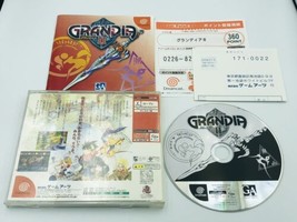 Grandia II Sega Dreamcast Japan import with case, manual registration+point card - $20.23