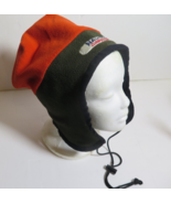 VTG Nautica Competition Orange Green Fleece Winter Beanie Slouch Bucket ... - $47.45