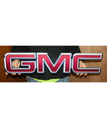Red GMC Emblem Metal Sign - £70.78 GBP