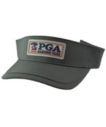 PGA Harding Park Hi Performance Gray Golf Adjustable Sun Visor by Ahead - $17.09