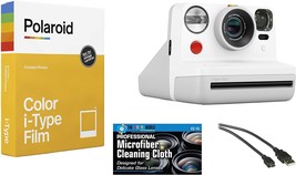Polaroid Now I-Type Instant Film Camera (White) + Polaroid Color Film Bu... - $174.99