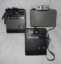 Lot Of 3 Vintage Kodak And Polaroid Instant Automatic Cameras - $27.00