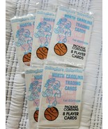 Lot of (5) 1989 Collegiate Collection - North Carolina Finest 1st - 8 Ca... - $27.06 CAD