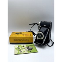 Kodak Tourist Folding Film Camera Original Box Strap Manual  - £15.28 GBP