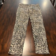 J Brand Snow Leopard Leggings Jean Size 25 NWOT - £27.85 GBP