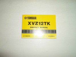 1983 Yamaha XVZ12TK Owners Manual FACTORY OEM Book 83 DEALERSHIP Book x - $69.53