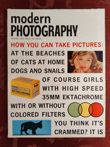 Rare Modern Photography Magazine August 1959 Dan Budnick Photographing Girls - £12.76 GBP