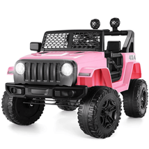 12V Kids Powered Ride on Truck Car with Parent Remote Control, Bluetooth Music,  - £181.33 GBP