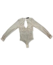 Inc Sheer Lace Thong Bodysuit - $21.00