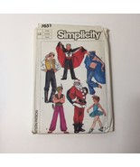 Simplicity 7651 Size Large 40-42 Adults&#39; Costume - £10.11 GBP