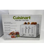 Cuisinart Custom Select 4-Slice Toaster 7-Shade Settings RBT-1350PC 1800... - $1,884.42 MXN