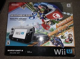 Nintendo Wii U Mario Kart 8 Deluxe Bundle (Black) [video game] - £236.25 GBP