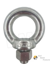 (2) 316 Stainless Steel Lifting Eye Bolt M12 with Nut 1200104 - £9.35 GBP