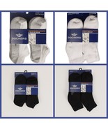 Dockers Athletic Socks 6 Pack Men Size 10-13 Black White 4 Styles to Choose - $12.32 CAD