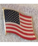 6 Pack of USA Wavy Lapel Pin - $18.88