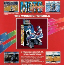 Moto Frenzy Arcade Flyer Original Video Game Motorcycle Vintage Retro Ar... - £13.66 GBP