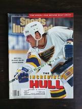 Sports Illustrated March 18, 1991 Brett Hull St. Louis Blues 224 - £5.48 GBP