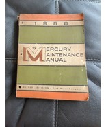 Vintage Original 1956 Mercury Maintenance Service Guide Manual Softcover... - $47.49