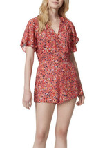 NWT Jessica Simpson Ditsy Rose Dorothy Shorts Romper Sz Medium - £27.45 GBP